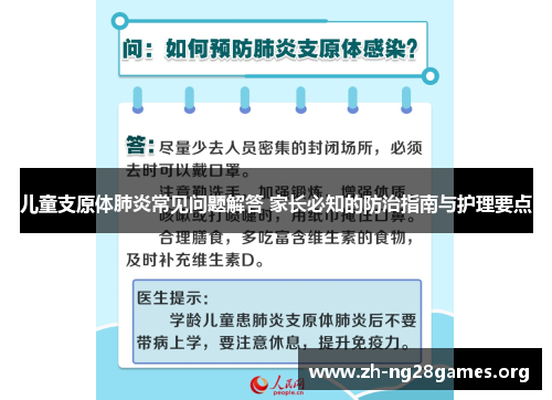 儿童支原体肺炎常见问题解答 家长必知的防治指南与护理要点