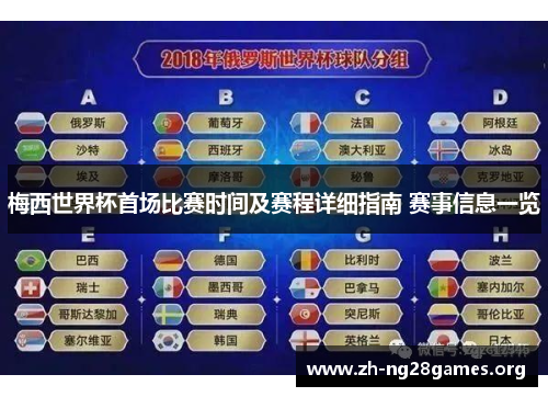 梅西世界杯首场比赛时间及赛程详细指南 赛事信息一览